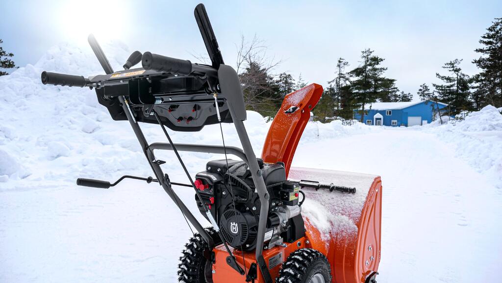 Snøfreser betjeningspanel